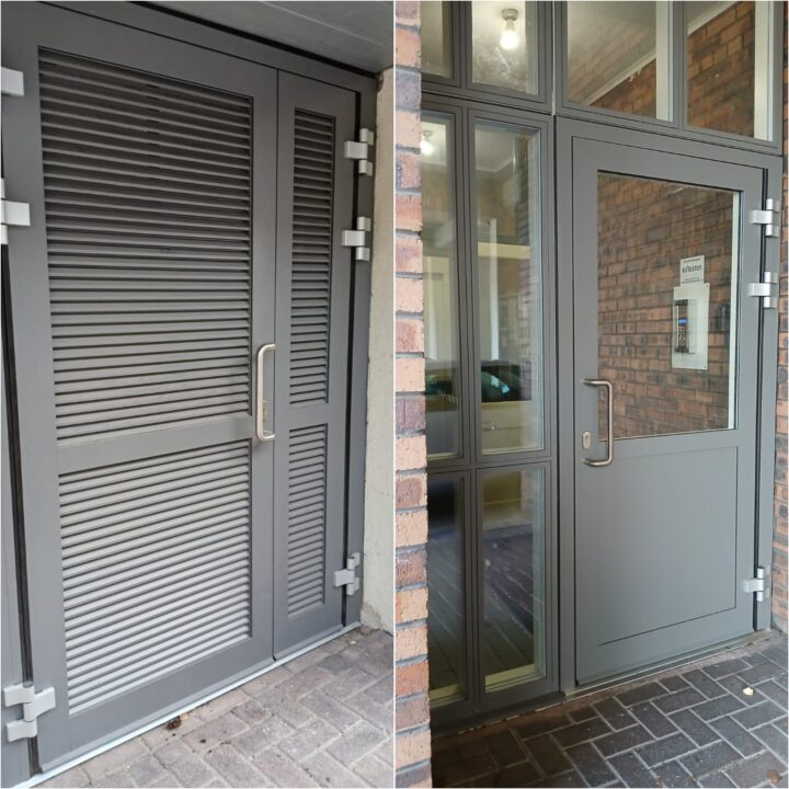 New windows and doors