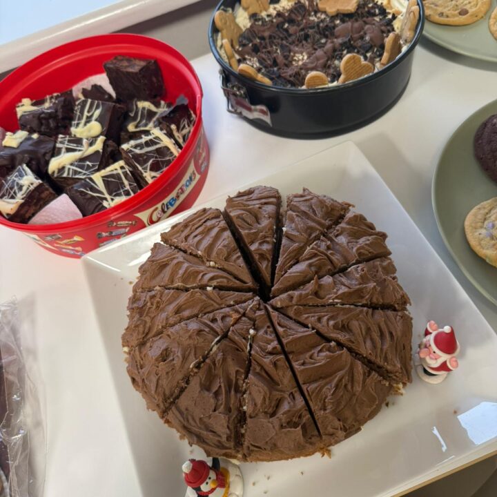 Festive bake sale